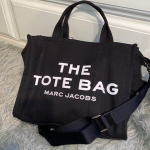 Canvas Medium The Tote Bag Marc Jacobs Black